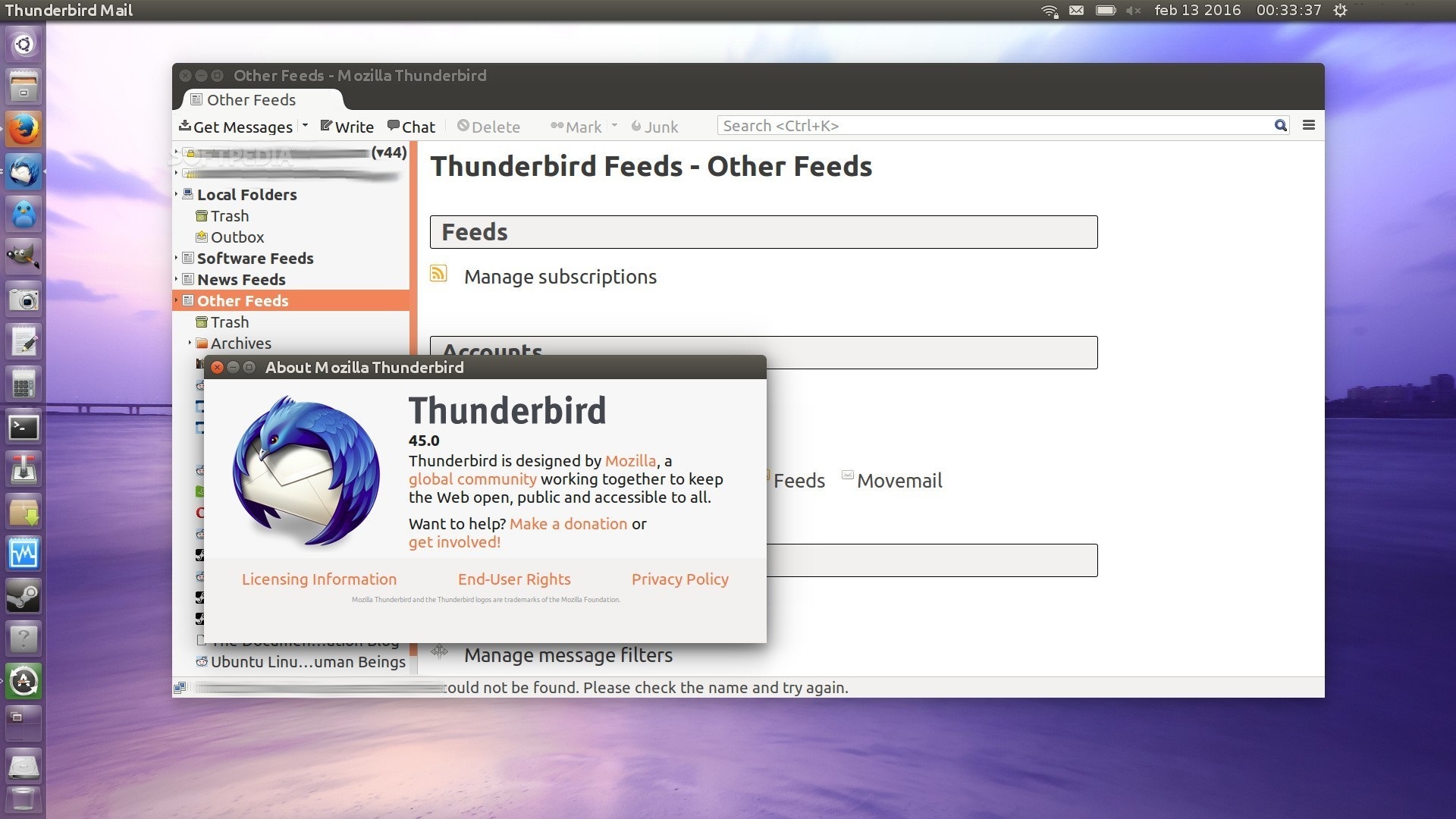 Thunderbird 52.9.1 Download Mac